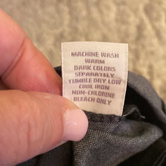 Palm Beach light grey dress pants. Pleated front. Size 35/30. Washable. - Picture 7 of 8